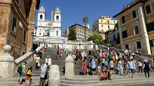 bulgari spanish steps