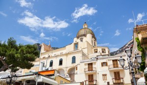 Church Of Santa Maria Assunta in Positano Amalfi coast Italy